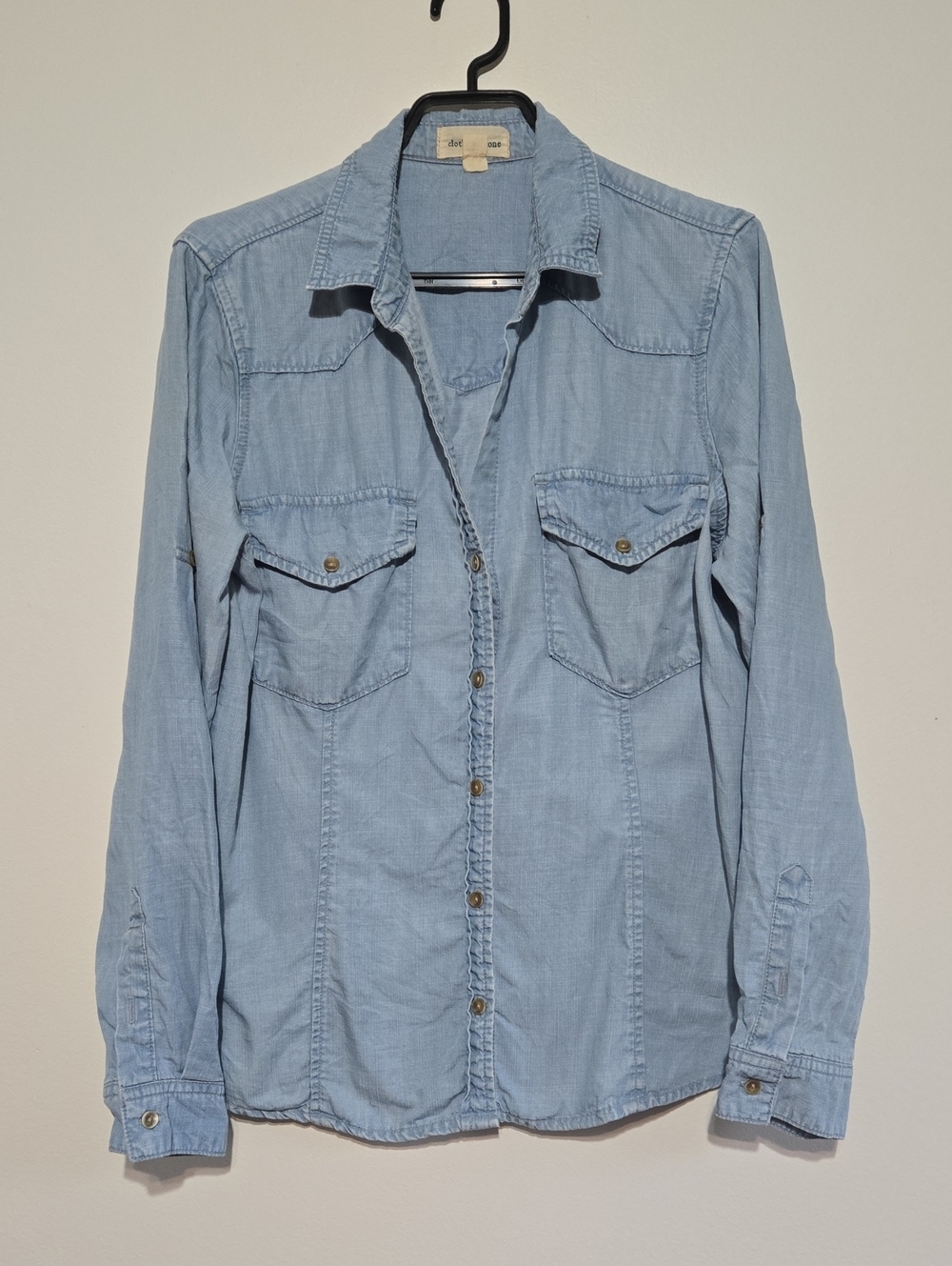Anthropologie Cloth & Stone Chambray Shirt